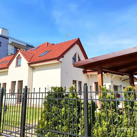 Wiktoria-Bialy Domek Jastrzębia Góra Exterior foto